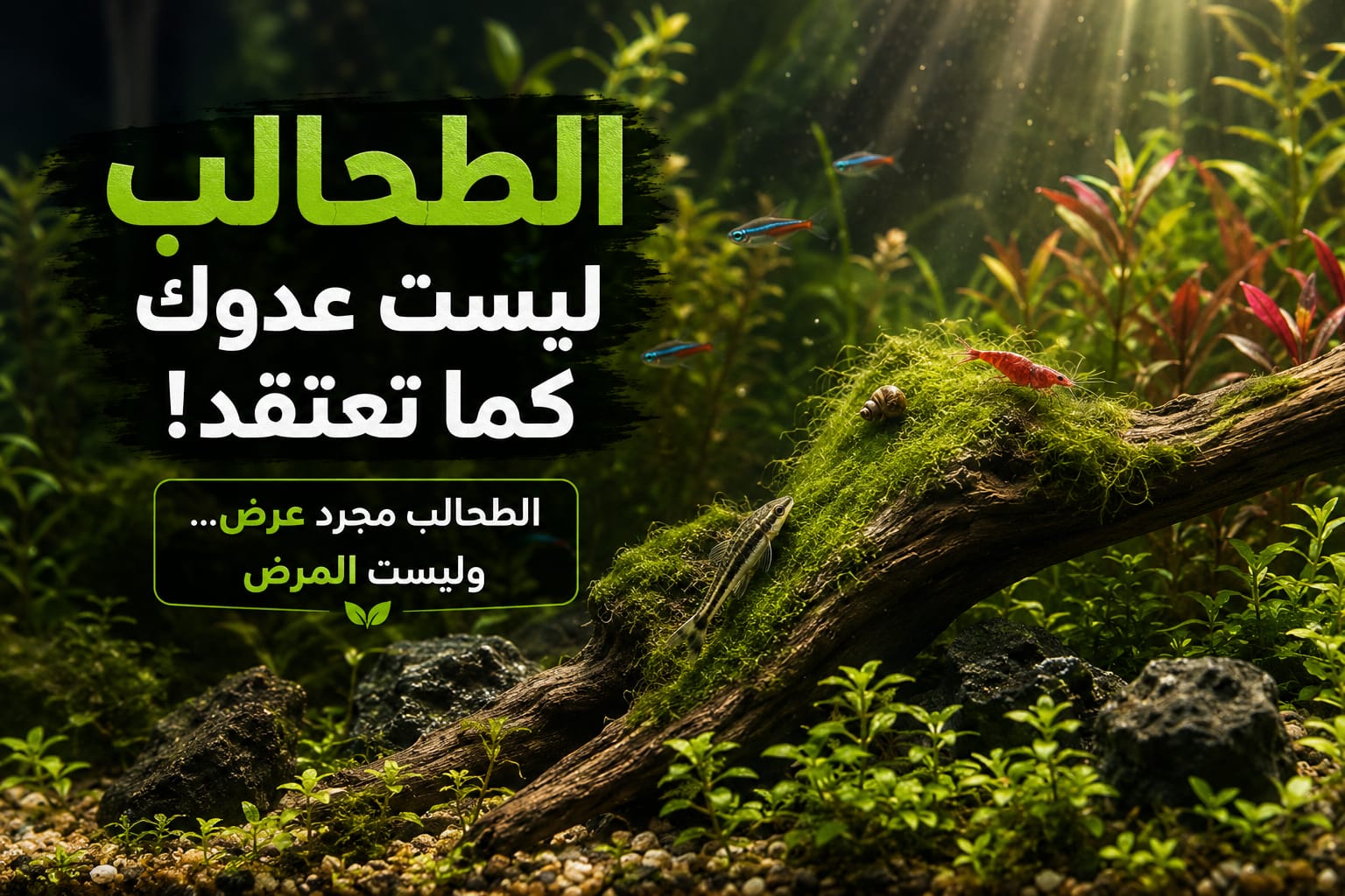 الطحالب ليست عدوك كما تعتقد