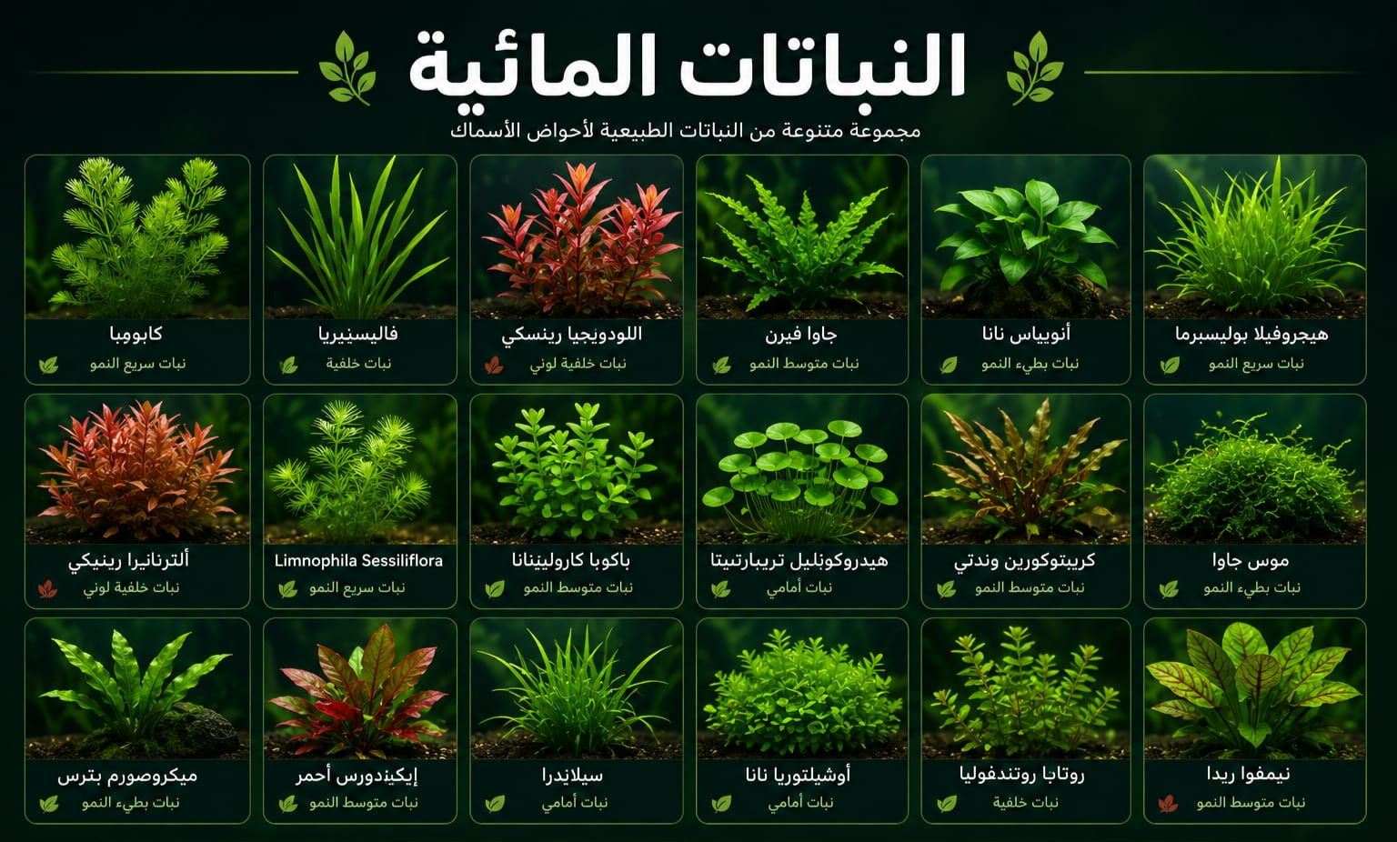 نباتات مائية