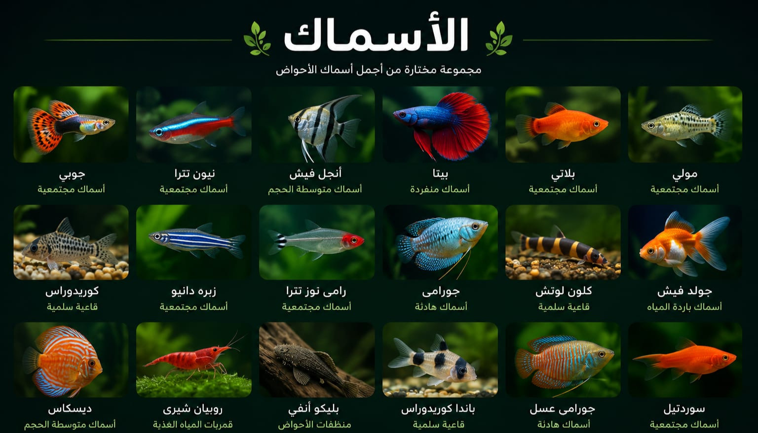 أسماك