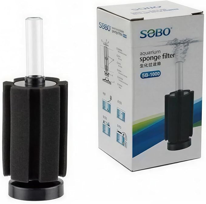 فلتر اسفنجي SOBO لحوض السمك (متوسط-SB-1000)
